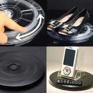 원형 회전 진열대 피규어진열대 대형 회전 제품진열대 WC4780A