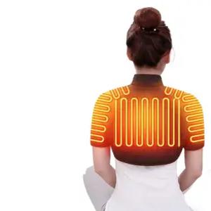 어깨 발열 마사지 온열 원적외선 가정용 오십견 충전식