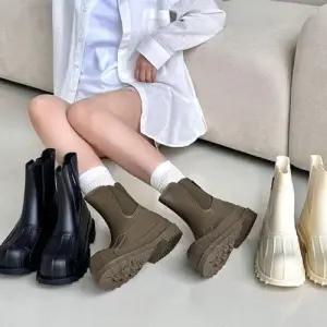 레인부츠 숏 장화 신발 부츠 WFLX6JA