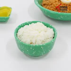 [토마톰스]뉴트로 도자기 분식그릇 원형공기