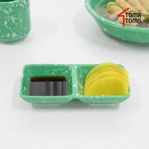 [토마톰스]뉴트로 도자기 분식그릇 나눔 소스종지