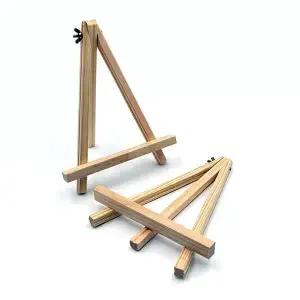 [셀러에이드]포토프레임 미니 캔버스 이젤 액자 나무 대형