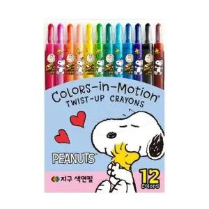 12색 색연필 피너츠