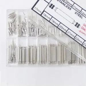 시계 스프링 바 8mm 교체 교체용 스틸 밴드핀 18종 스프링바 8mm 25mm 교체 수리핀