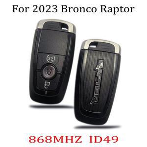 포드 2023 브롱코 랩터 원격 시동 제어 자동차 키 868MHZ ID46 호환 바오장드
