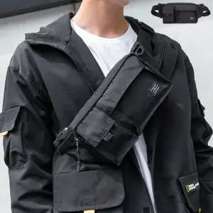 남자 데일리 캐주얼 트렌디 실용적 크로스 힙색
