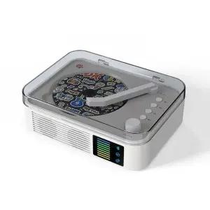 블루투스 CD플레이어 무선 블랙 턴테이블 스피커 리모컨 km5