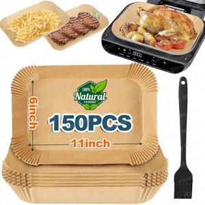 [호환제품] [닌자 호환용품] FG551/DG551/IG651 Foodi Smart XL 실내 그릴용 11x6인치 직사각형 일회용 에