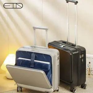 프론트오픈 18인치 캐리어 트렁크 하드케이스