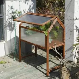 원목식물장 우드 선반대 실내 발코니 화분렉 베란다