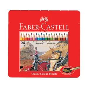 TBZ 파버카스텔)일반유성색연필(24색 틴케이스 115845)
