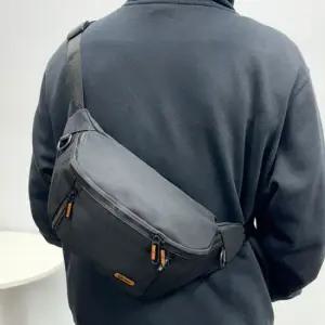 등산 운동 남자 크로스백 수납력 가방 힙색 작 힙색 브랜드 힙색 지퍼 러닝백