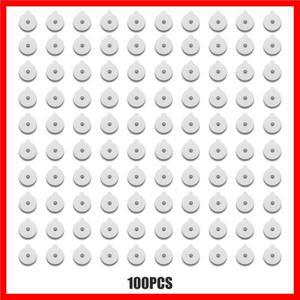 40-100pcs EMS 십 전극 패드 젤 십 침술 물리 치료 마사지 장치 펄스 근육 자극기 마사지 스티커