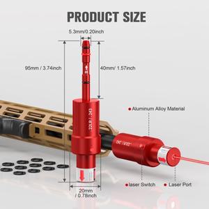 22LR.243 음성 제어 레이저 방출 트레이너 사격 드라이 파이어 훈련 적외선 조명 기