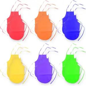 슈퍼 Z 아울렛 예술가 패브릭 앞치마 - 주방 교실 커뮤니티 이벤트 공예 및 미술 회화 활동