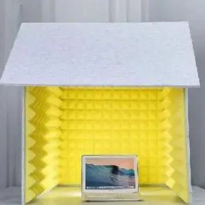 방음 박스 스튜디오 흡음 간이 녹음 음소거 연습 계란판 가정용 녹음실