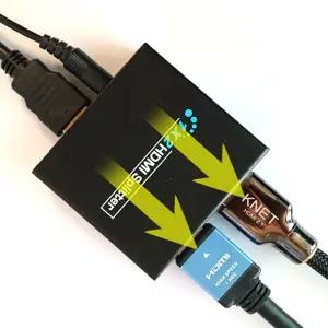 HDMI 분배기 모니터 영상 1-2 4K