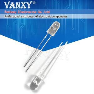 IR 적외선 방출 원형 튜브 LED 조명 다이오드 5mm 940nm 100 개