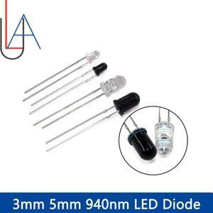 LAUBEI 20개세트 - 3mm 및 5mm 940nm 적외선 LED IR 수신기 키트 원격 제어  호환리케이션용