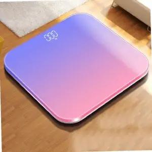 그라데이션 디지털 체중계 온도표시 LED체중계