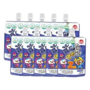 뽀로로 포도맛 쏙 면역 쏙 100ml x10개