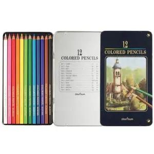 [셀러에이드]TBZ 문화)넥스프로색연필(12색 틴케이스)