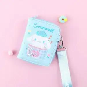 시나모롤 카드지갑 미니 지갑 클리어 초등학생필통 아동파우치 초등학생파우치