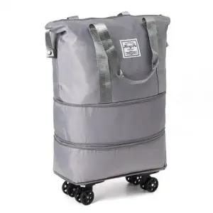 2단 보스턴백 바퀴형 보조 여행가방 2단확장여행가방 2단확장백 2단확장형여행가방