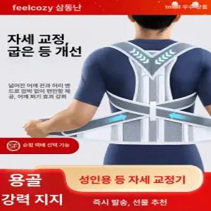 리브웨이브 굽은등교정기 일자목 자세교정기