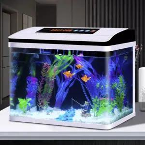 스마트 수족관 무환수 어항 가정용 고투명 구피