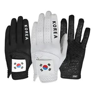 업셋 태극기 훈민정음 논슬립 실리콘 남성 골프장갑 오른손 왼손 택1