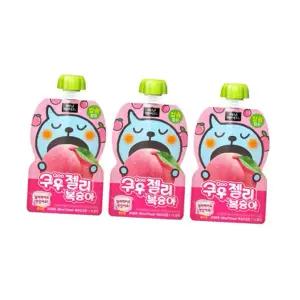 젤리음료 쿠우 곤약젤리 복숭아 130파우치 10입