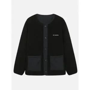 {매장정품} 컬럼비아 유니 리버시블 플리스 자켓_블랙 C64-YUD329 1240634