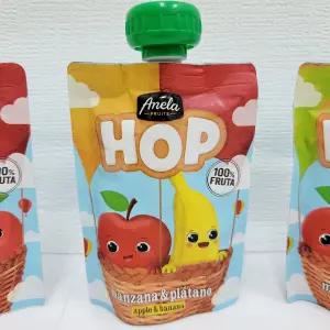 아넬라 HOP 생과일 짜먹는 외출용 유아 퓨레 간식