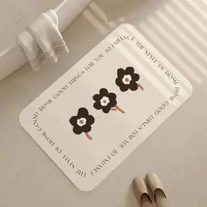 규조토매트 발매트 블랙 싱크대 매트 빨아쓰는