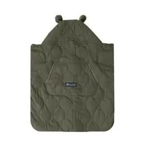 케라타 아기띠 유모차 워머 겨울용 방한 커버 카키