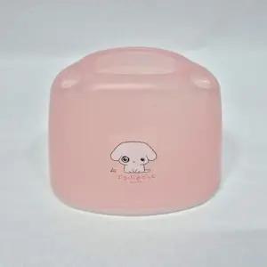 ( )부르부르도그 칫솔꽂이 치약 거치대 치솔 홀더 정리함