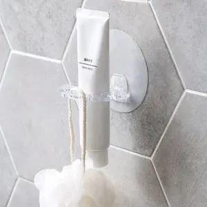 ( )무타공 치약 칫솔 걸이 꽂이 홀더 거치대 RD-10487