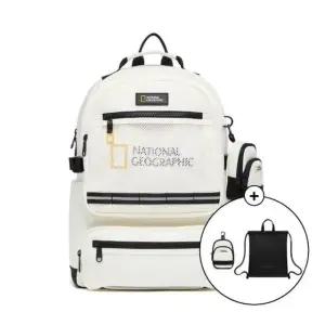 내셔널지오그래픽 키즈s K261KBG580 키즈 옵티머스 백팩 WHITE