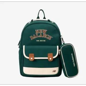 뉴발란스키즈(NB Kids) [ESSENTIAL] 에센셜 클래식 세트 NK8AGS105UGreen