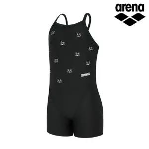 [아레나] 여아동 파크프렌즈 3부 반신 드롭백 수영복 A5SG1GL02