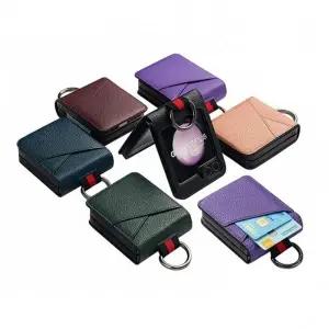 라피네 레인 갤럭시 Z플립7 FE Z플립6 5 4 3 2 1 다이어리 케이스 카드 지갑 수납 포켓 핑거 링