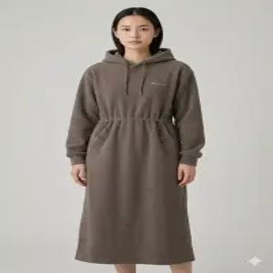 스노우피크 어패럴 snowpeakapparel 플리스 여성 원피스 (S24WWFOP79) Dark Khaki