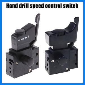 전동 공구의 속도 조절 스위치 잠금 장치 전기 드릴 속도 제어 트리거 버튼 스위치 검정색