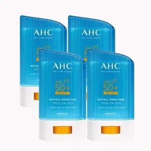 AHC 내추럴 퍼펙션 프레쉬 선스틱 SPF50+ 22g 4개