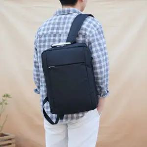 [다잇템] 남성 출근룩 대학생용 클래식 슬림 백팩