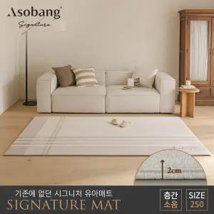 [아소방] 시그니처 유아 놀이방매트 루스티카 250 (250x150x2cm)
