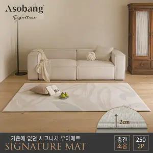 [아소방] 2P 시그니처 유아 놀이방매트 보타니 250 (250x150x2cm)