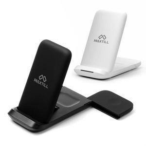 아트박스/오엠티 맥스틸 갤럭시워치 핸드폰 15W 3IN1 고속 무선충전기