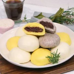 안흥찐빵 50개(쌀찐빵30+단호박10+흑미10)